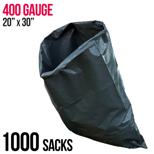 1000 Heavy Duty Rubble Sacks (400 gauge)